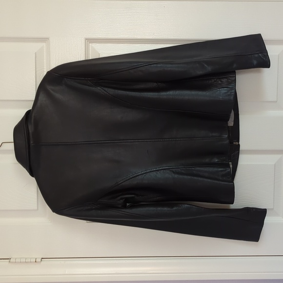 Like NEW Guess Leather Jacket Size S - Picture 4 of 10